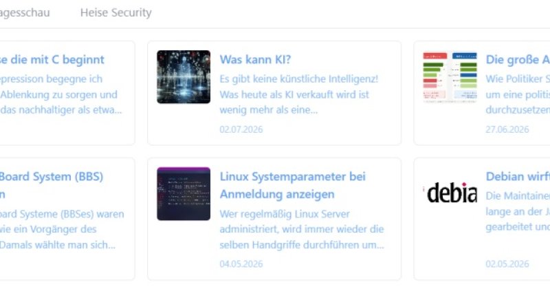 Feed Teasers Vorschau