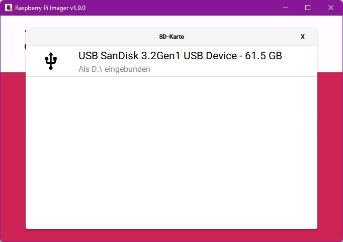 Raspberry Pi OS Device