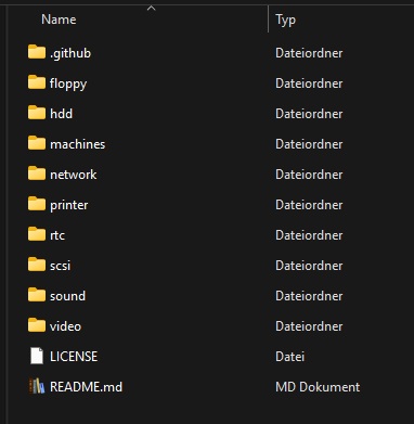 roms Verzeichnis roms Verzeichnis